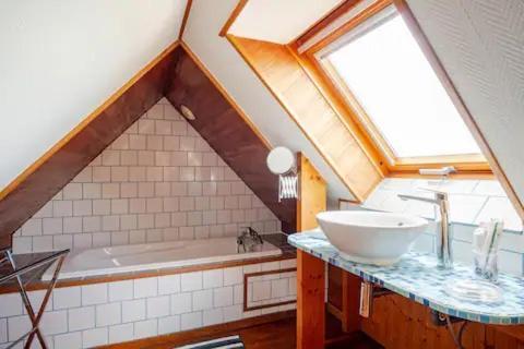 Ker Wilhelm Apartman Ploubezre Kültér fotó